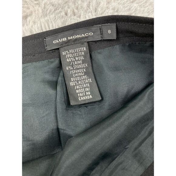 Club Monaco wool black pencil skirt - Picture 7 of 7